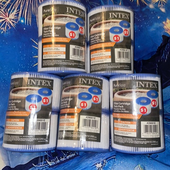 Intex PureSpa - Kit Manutenzione Vasca Idromassaggio Con Spazzola, Rete E 2 Cartucce Filtro Tipo S1